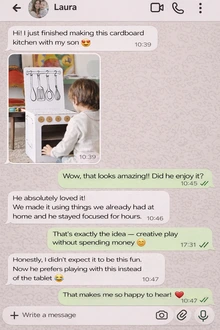 WhatsApp customer review 1